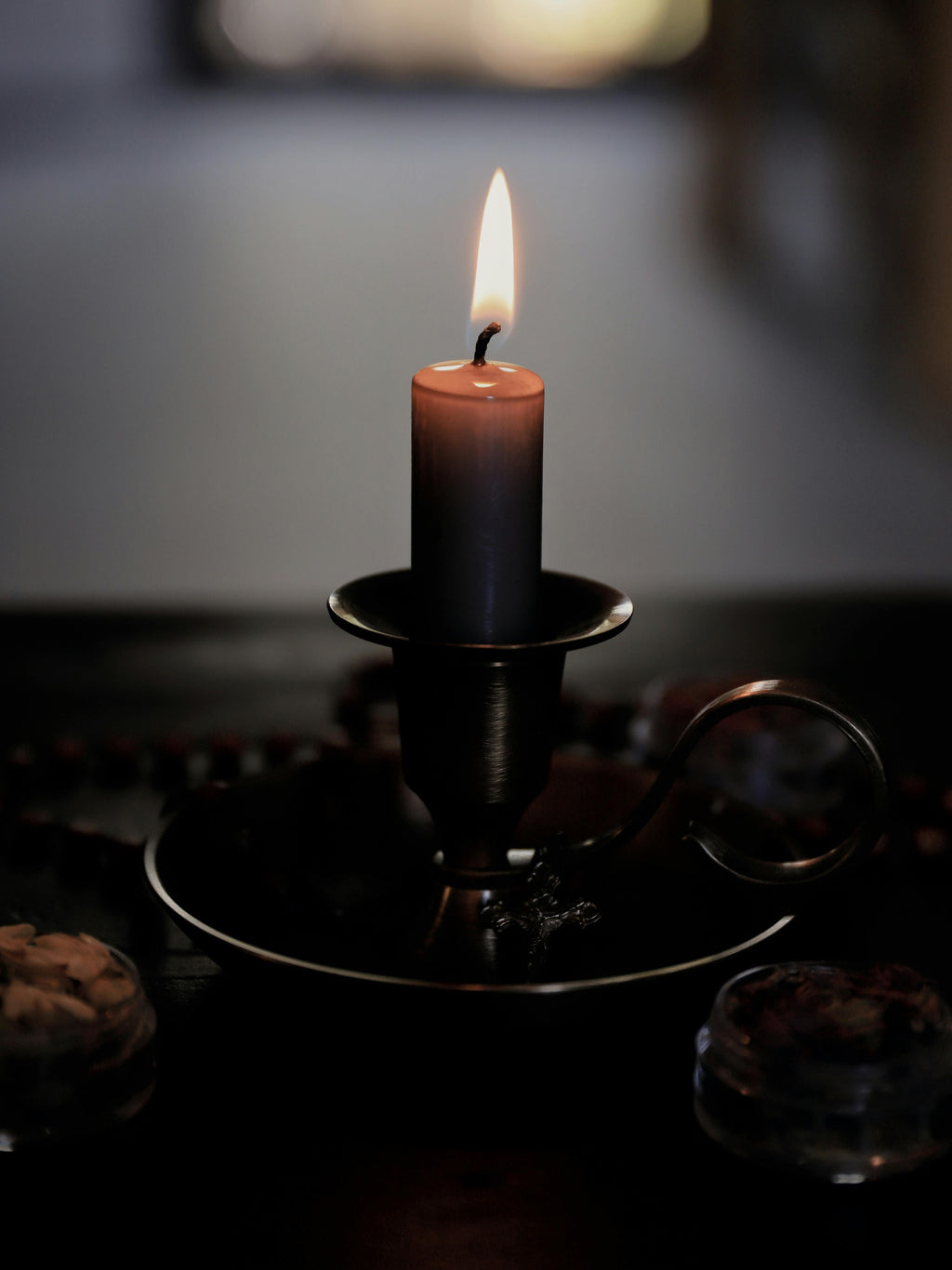 Elegant Classic Brass Candle Holder | Luxury Home Decor