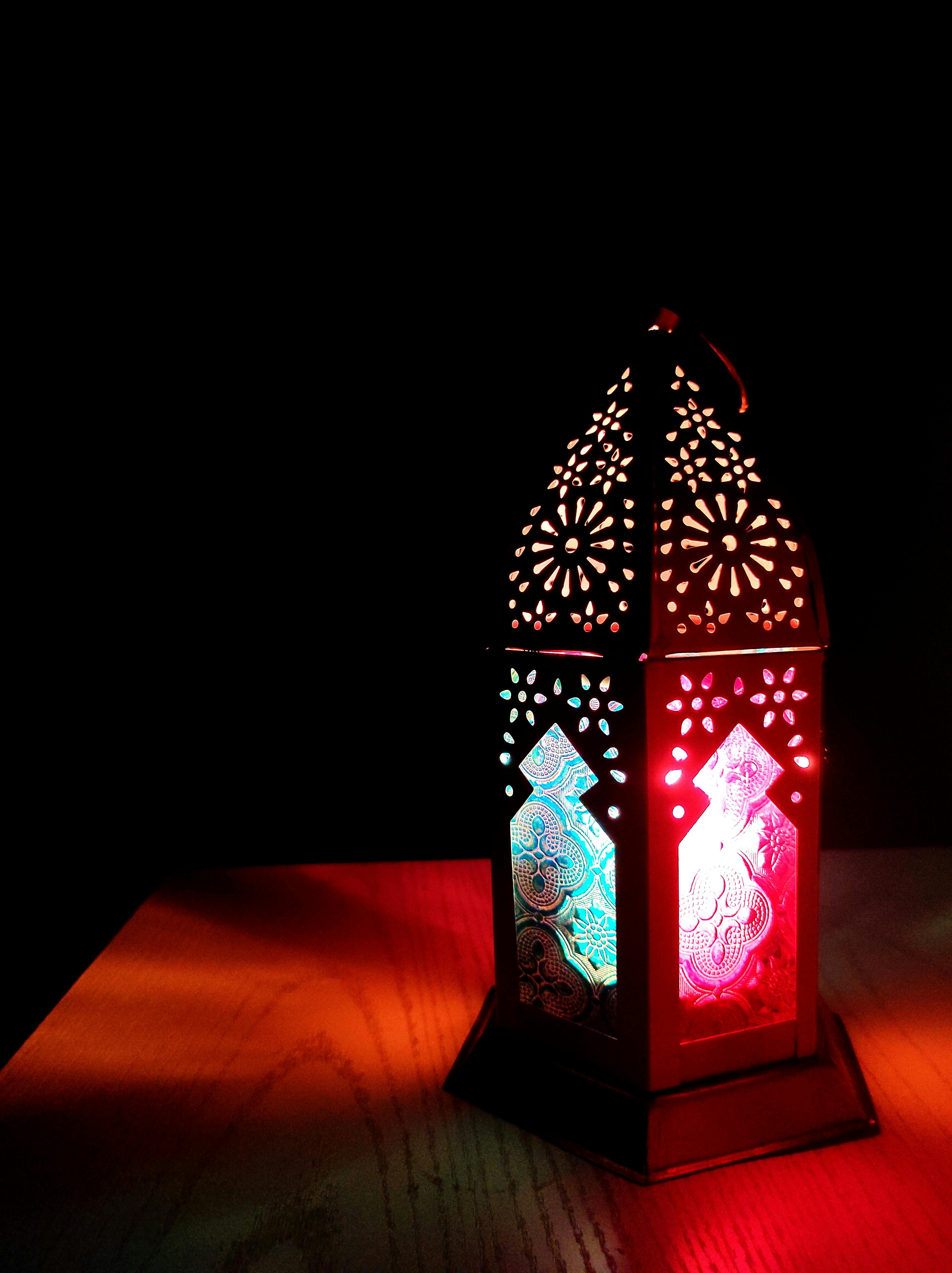 Handcrafted Moroccan Brass Lantern from Fez | Traditional Artisan Decor